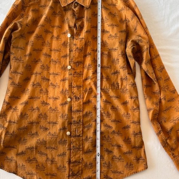 Vintage Mens Townley Long Sleeve button up Shirt - Picture 3 of 8